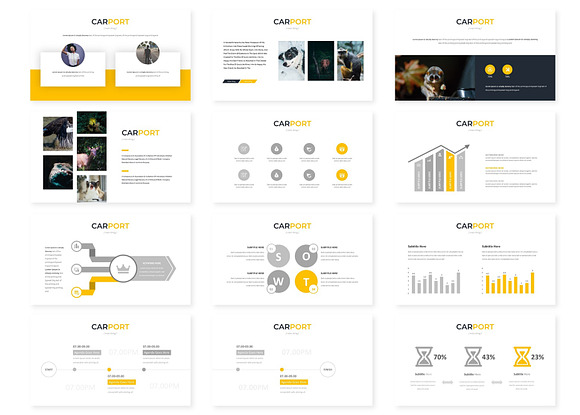 Carport - Powerpoint Template in PowerPoint Templates - product preview 2