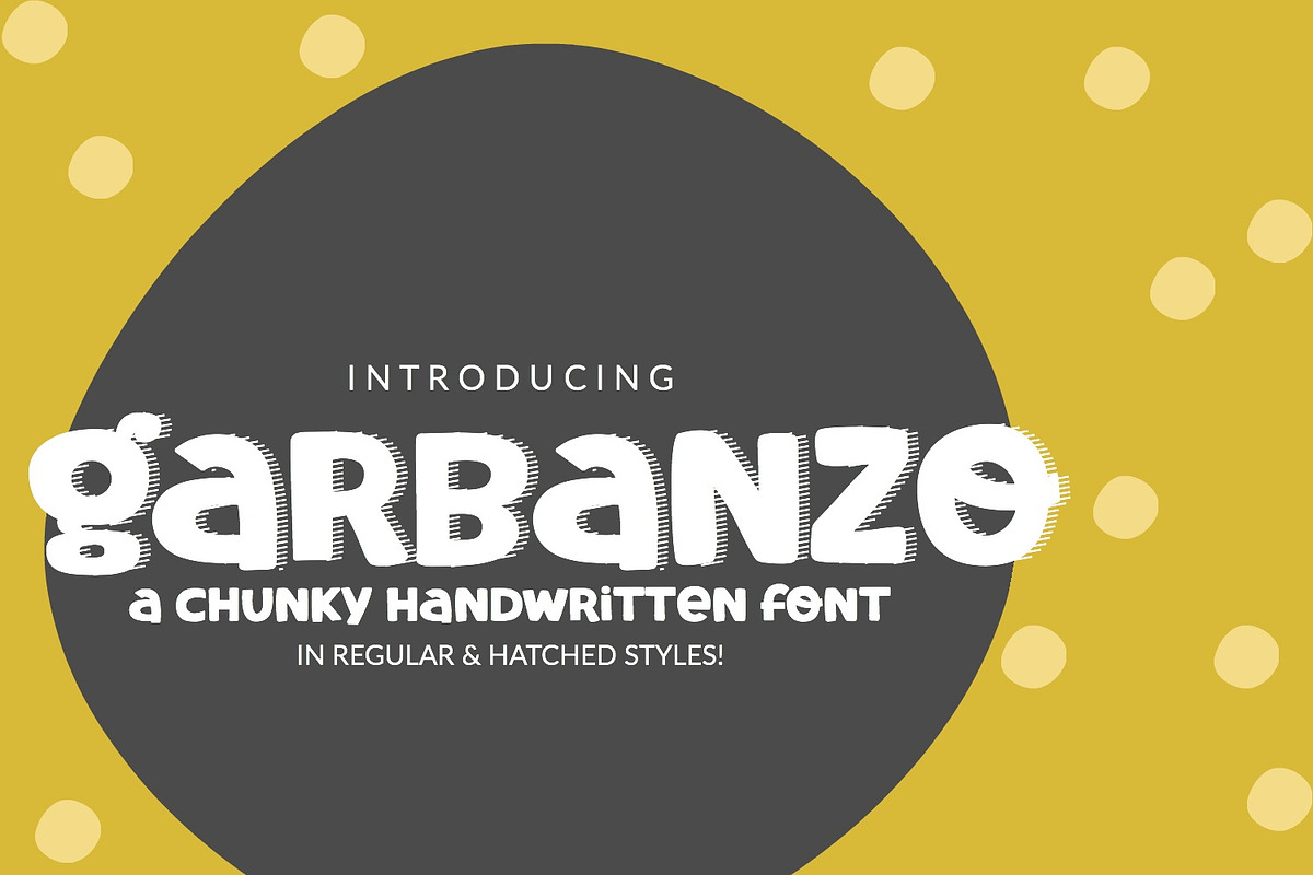 Garbanzo Handwritten Font in Display Fonts - product preview 8