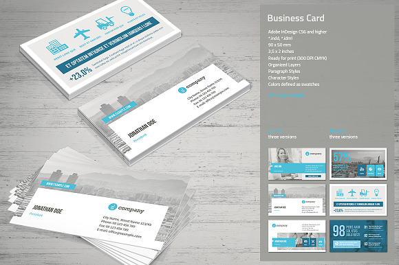 Business Card Vol. 3 in Business Card Templates - product preview 2