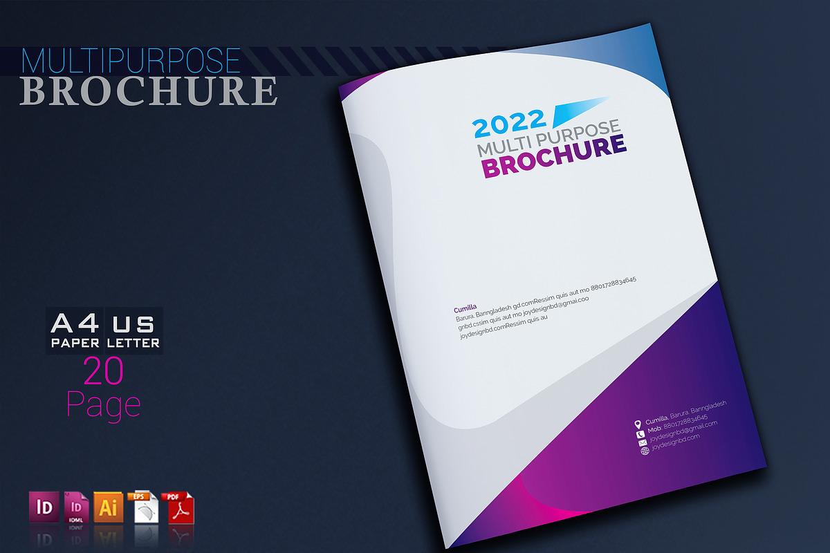 Multipurpose Brochure in Brochure Templates - product preview 8