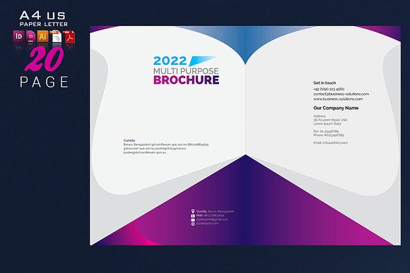Multipurpose Brochure in Brochure Templates - product preview 1