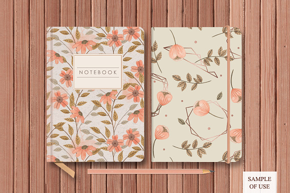 Floral & Polygonal Patterns RoseGold in Patterns - product preview 4