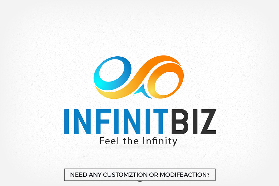 InfinitBiz - Infinity Business Logo in Logo Templates - product preview 8
