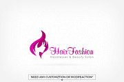 Hair Fashion - Spa & Salon Logo