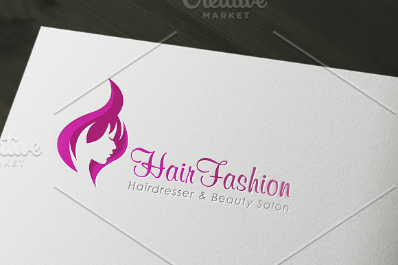 Hair Fashion - Spa & Salon Logo in Logo Templates - product preview 1