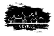 Seville Spain City Skyline