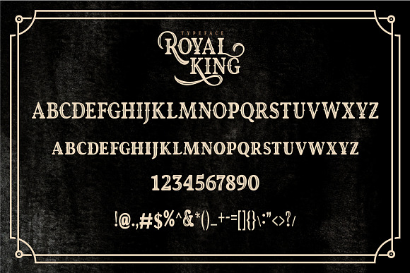 Royal King in Display Fonts - product preview 7