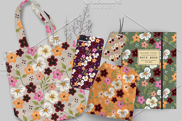 Blossom Spring Toolkit in Patterns - product preview 7