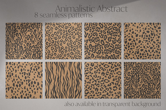 Animal Print Seamless Patterns in Patterns - product preview 6