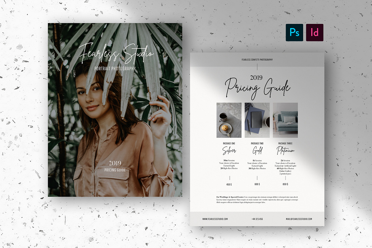 Pricing Guide Template - Photography in Flyer Templates - product preview 8