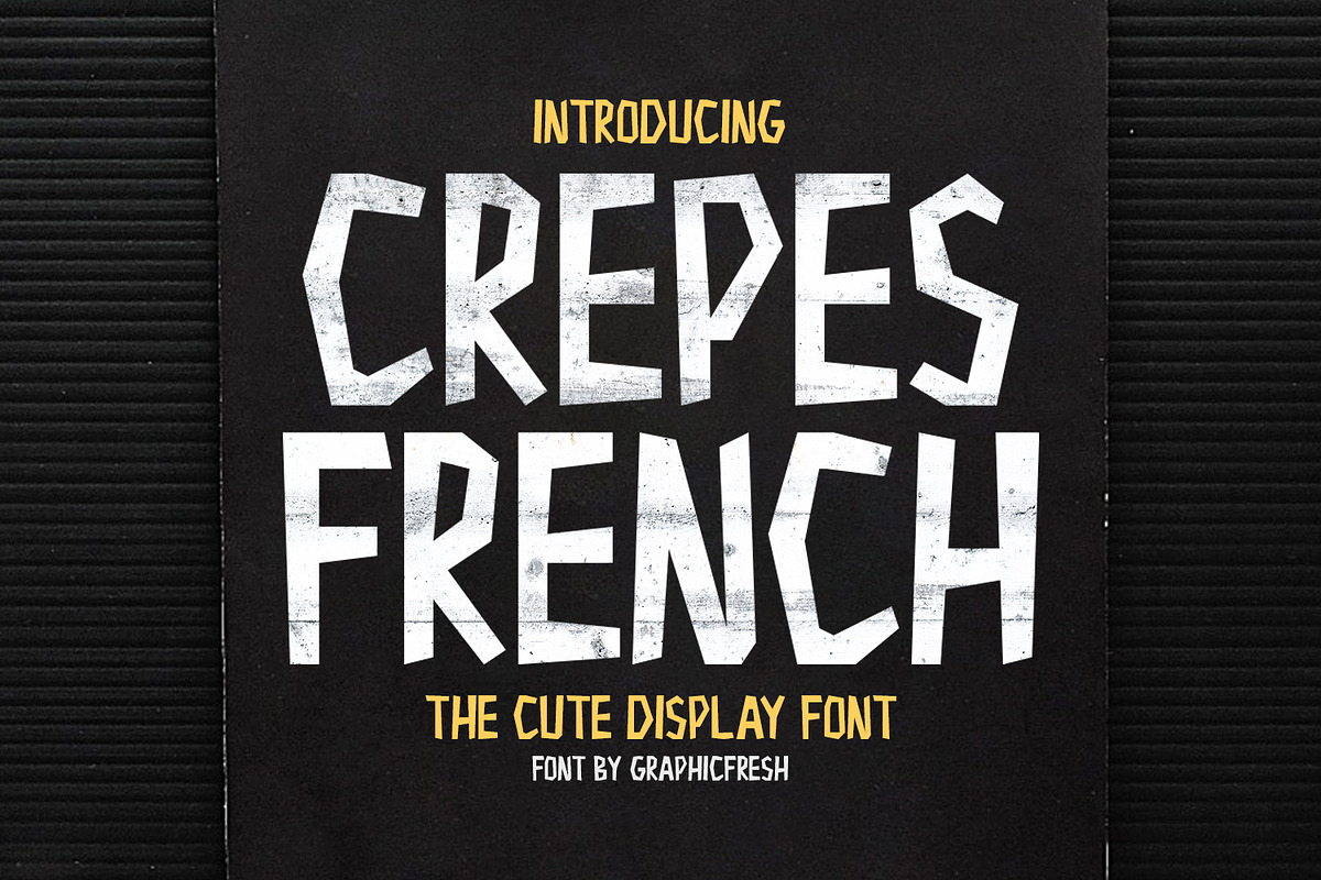 Crepes - The Cute Display Font in Display Fonts - product preview 8