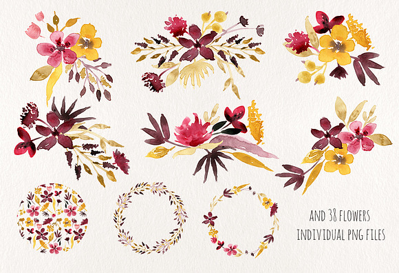 Dried Flowers in Illustrations - product preview 2