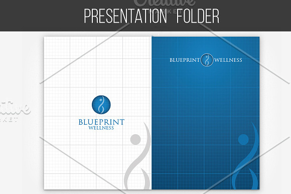 Blue Print Corporate Stationery in Stationery Templates - product preview 8