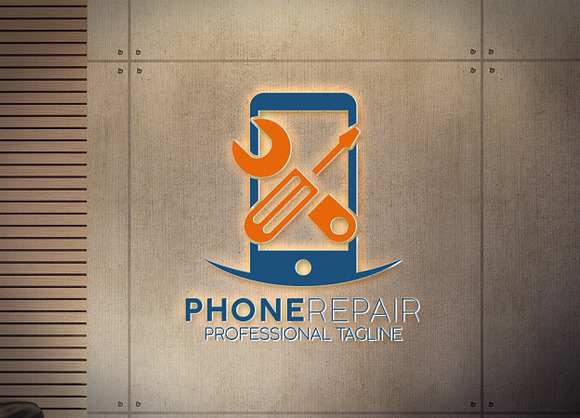 Phone Repair Logo in Logo Templates - product preview 3