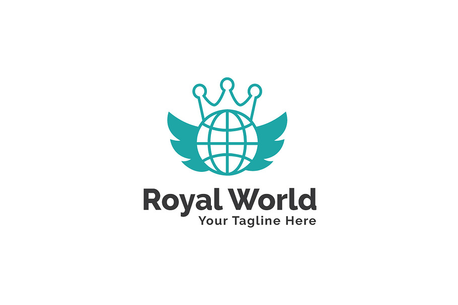 Royal World Logo Template in Logo Templates - product preview 8