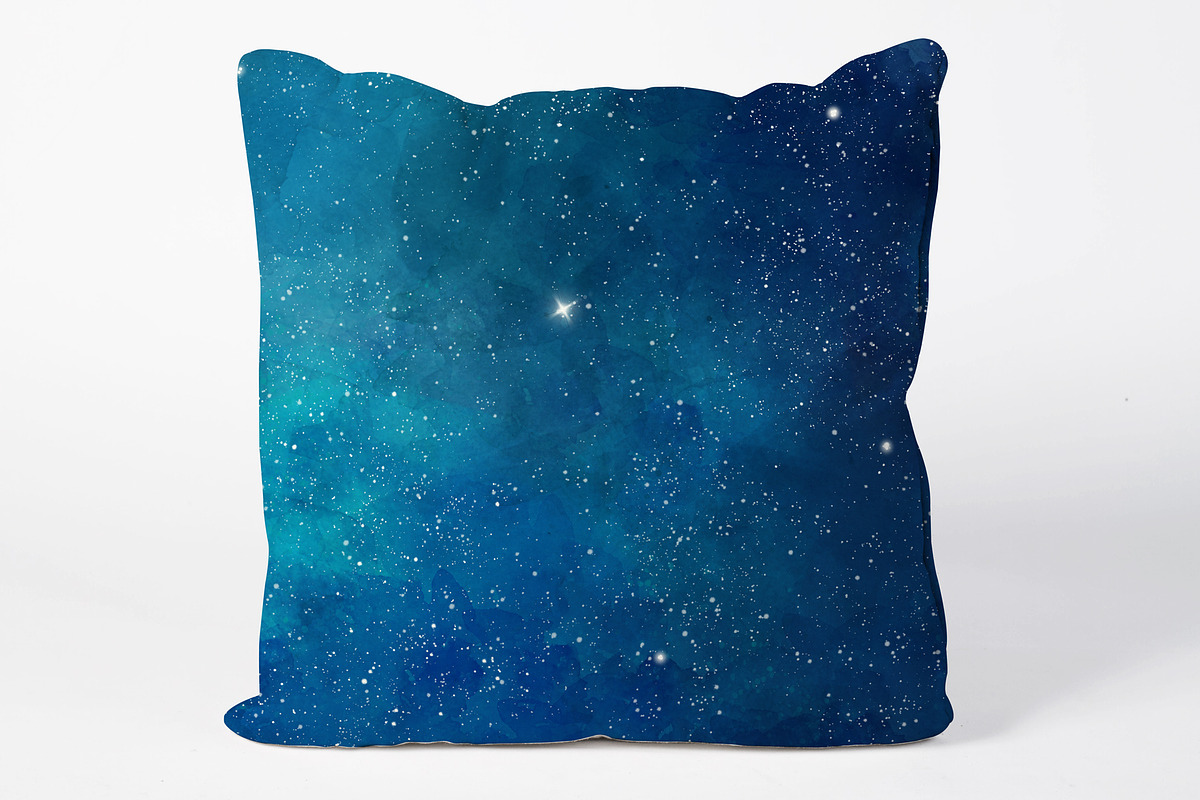 Watercolor Starry Sky in Textures - product preview 8