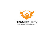 Team Security Logo Template
