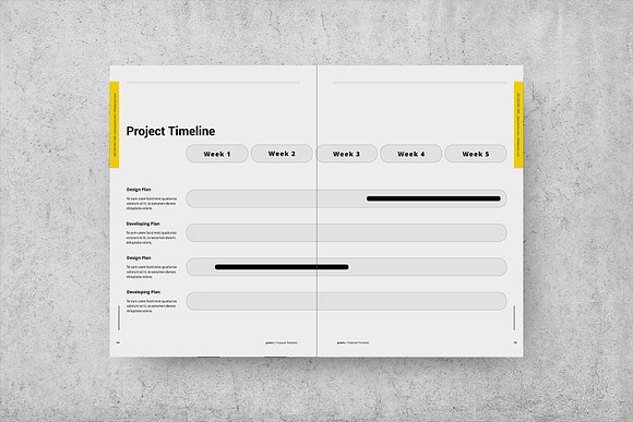 Proposal Template in Stationery Templates - product preview 8