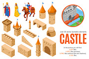 Isometric Castle Set