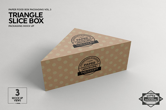 VOL.3 Food Box Packaging Mockups in Branding Mockups - product preview 8