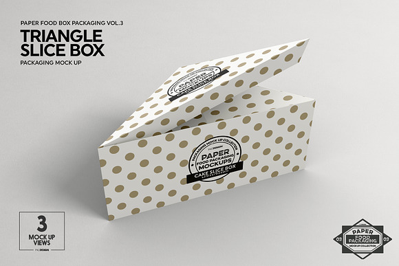 VOL.3 Food Box Packaging Mockups in Branding Mockups - product preview 9