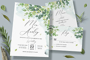 Foliage Wedding Invitation
