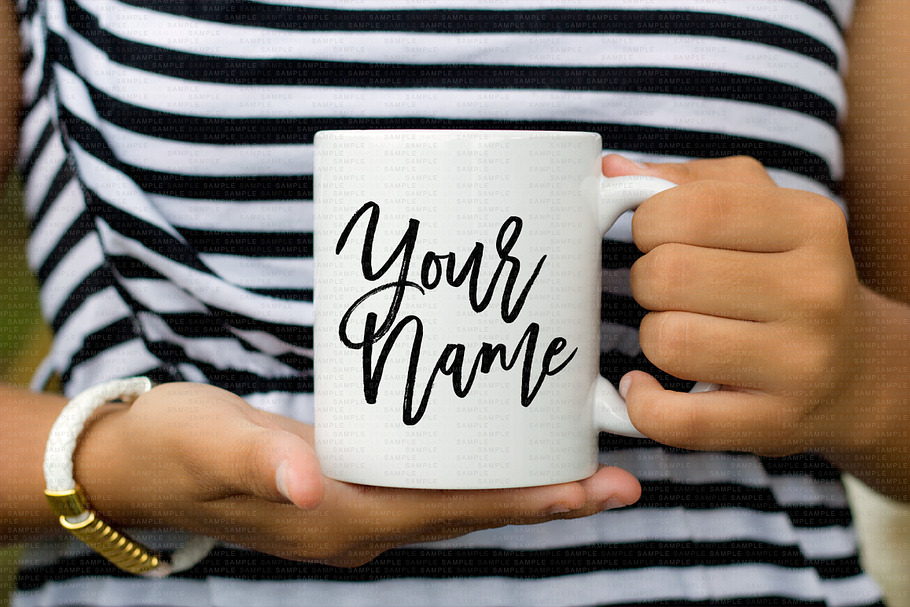 Hands Holding Mug Mockup Photo #6 in Product Mockups - product preview 8