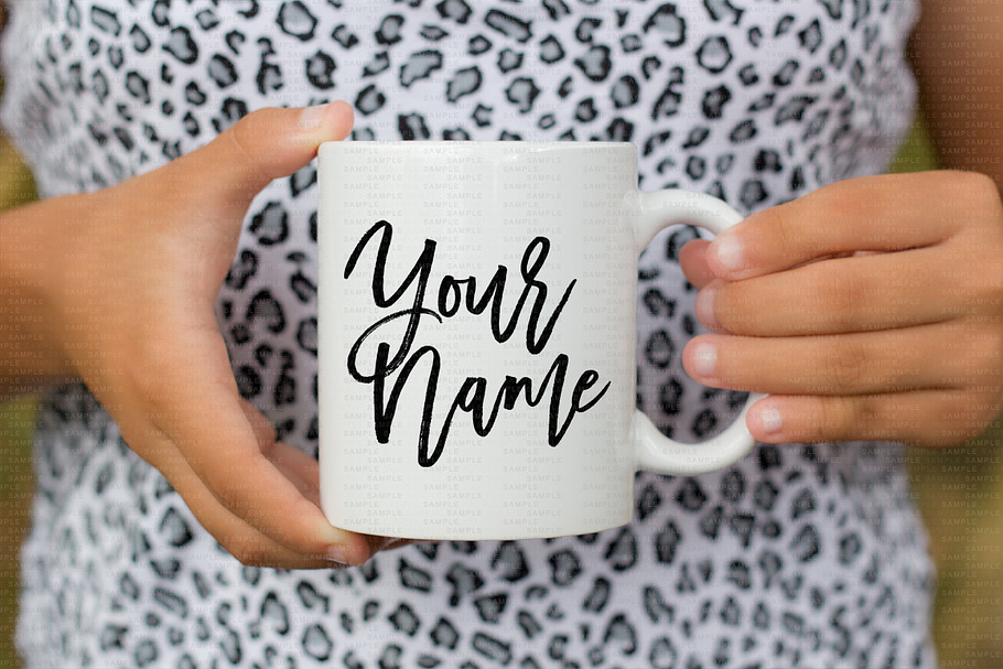 Hands Holding Mug Mockup Photo #7 in Product Mockups - product preview 8