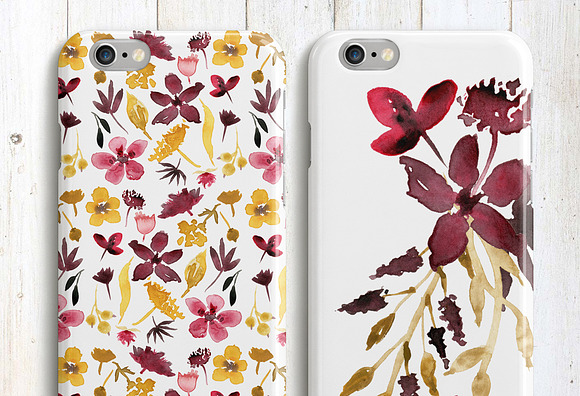 Dried Flowers in Illustrations - product preview 3