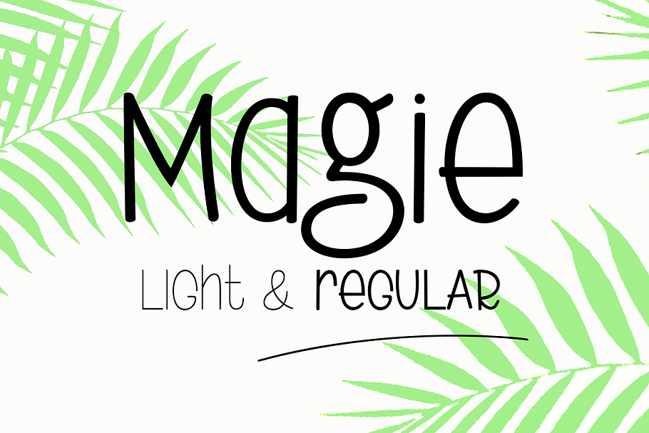 Magie family in Script Fonts - product preview 8