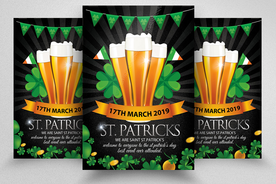 St. Patrick's Event Flyer Template