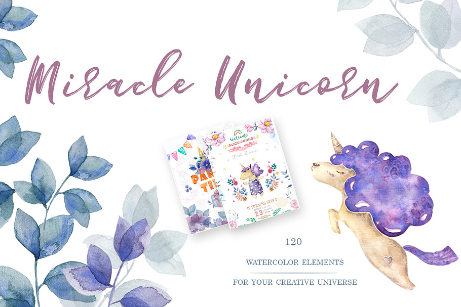 Miracle Unicorn in Illustrations - product preview 8