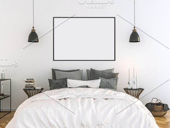 Interior mockup - artwork background in Print Mockups - product preview 1