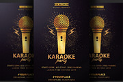 Karaoke Night Party Flyer