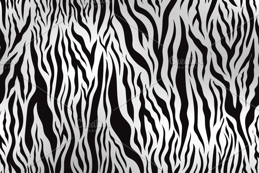 Bright white tiger skin in Textures - product preview 8