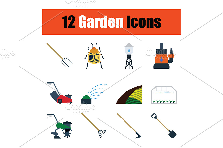 Set of gardening icons in Icons - product preview 8