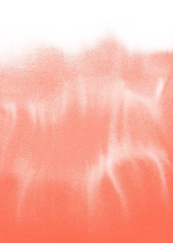 Coral ombre watercolor in Textures - product preview 2