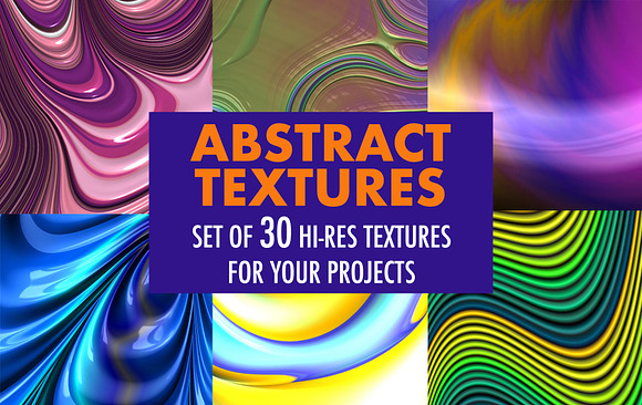 Colourful Abstract Textures in Textures - product preview 4
