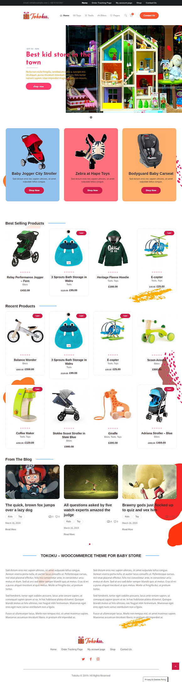 Tokoku - Kids Store WooCommerce in WordPress Commerce Themes - product preview 7