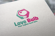 Crative Idea Love Bulb Lamp Logo