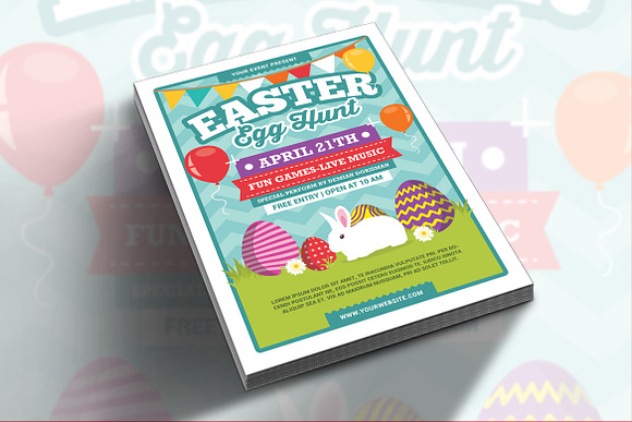 Easter Egg Hunt in Flyer Templates - product preview 1