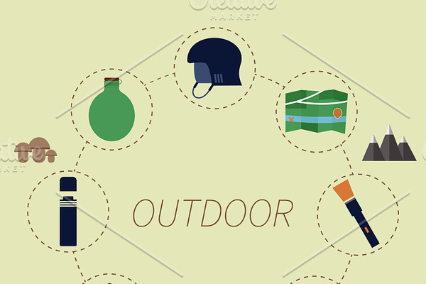Outdoor Adventure Infographics