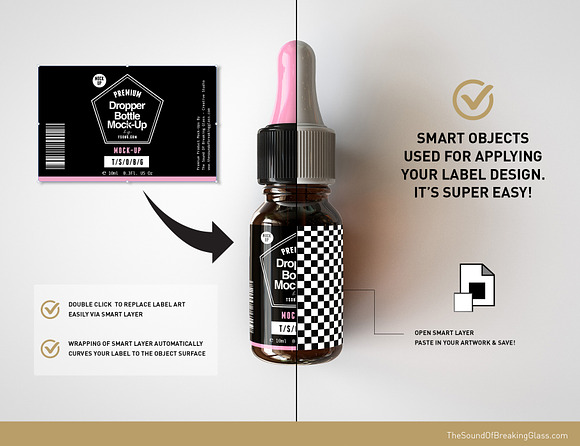 Dropper Bottle & Box Mock-Up | 10ml in Product Mockups - product preview 5
