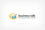 Business Talk Logo & Identity
