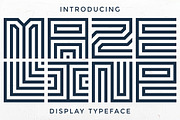 Maze Line Typeface