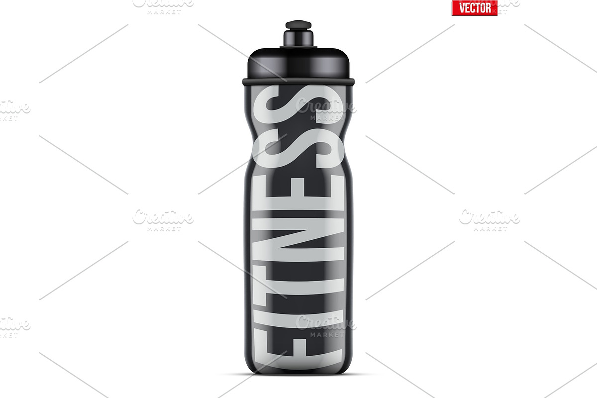 Plastic Fitness Sport Nutrition in Illustrations - product preview 8