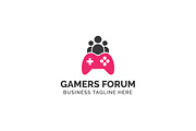 Gamers Forum Logo Template