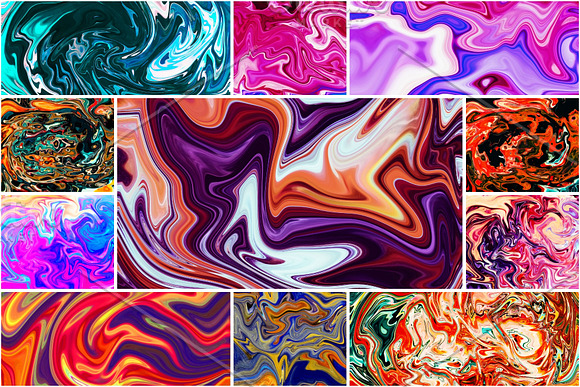 33 Colorful Marble Textures vol.7 in Textures - product preview 10