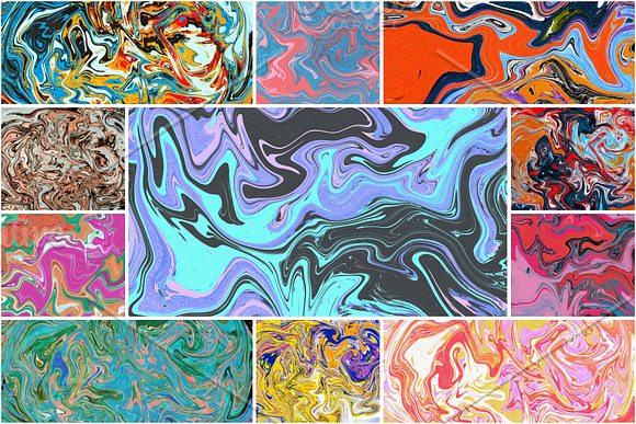 33 Colorful Marble Textures vol.7 in Textures - product preview 11