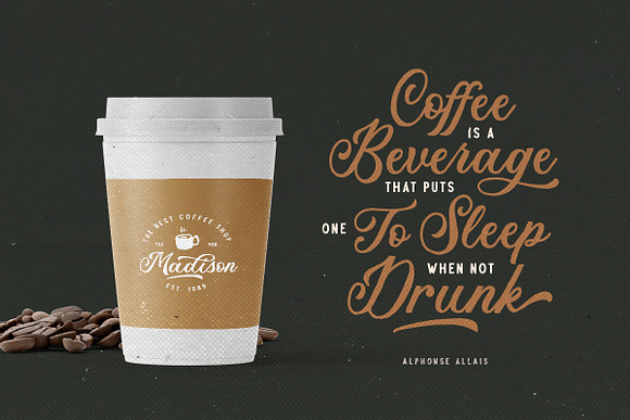 Troyline - Font Duo (+Logotype) in Script Fonts - product preview 3
